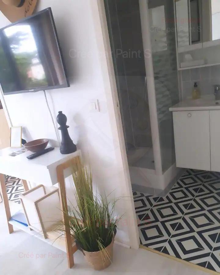 Studio Front De Mer Merville-Franceville-Plage Dış mekan fotoğraf